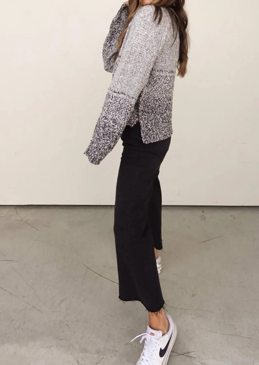 Aemi   Co - Ombre Stripe Sweater