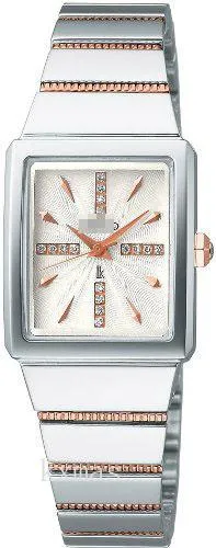 Affordable Trendy Gold And Stainless Steel 7 mm Wristwatch Band SSQX027_K0005091