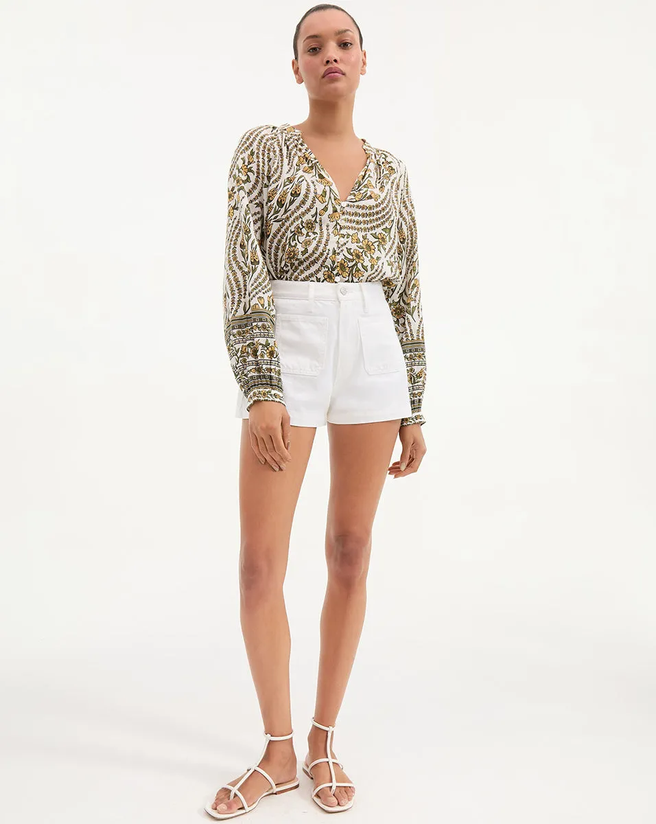 Ailani V-Neck Blouse