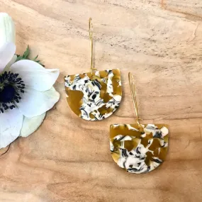 Andie Earrings - Mustard