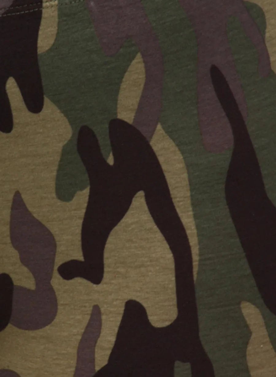 Army Print Soft Leggings