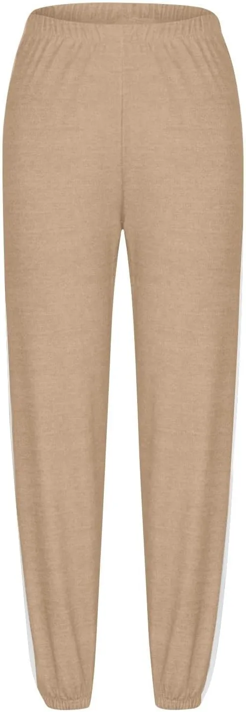 Athletic Pants for Women Cinch Bottom Casual Jogger Sweatpants Lightweight High Waisted Pants Comfy Ankle Pants Trousers