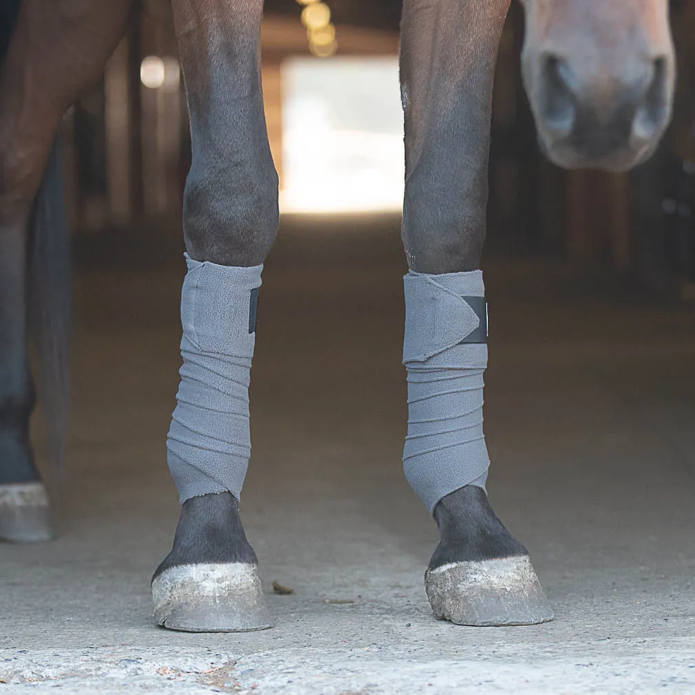 BeneFab Therapeutic Polo Wraps, Gray, 4 pk