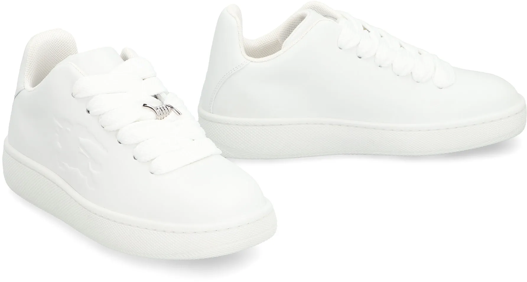 BOX LEATHER LOW-TOP SNEAKERS