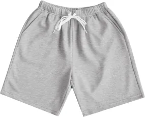 Boys Summer Solid Color Short Sleeve Polo Shirt And Shorts Sets for Kids6-15 Years