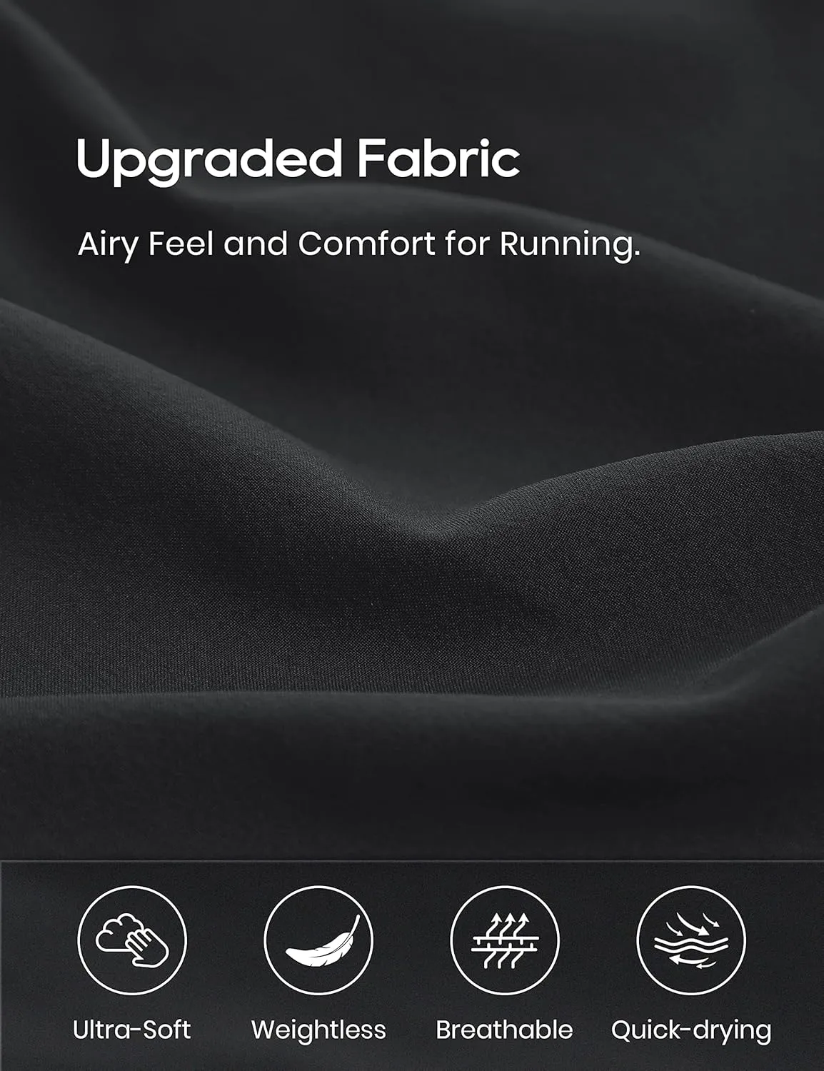 CRZ YOGA Womens High Waisted Running Shorts 4'' - Mesh Liner Lightweight Gym Sport Athletic Workout Shorts with Zipper Pocket