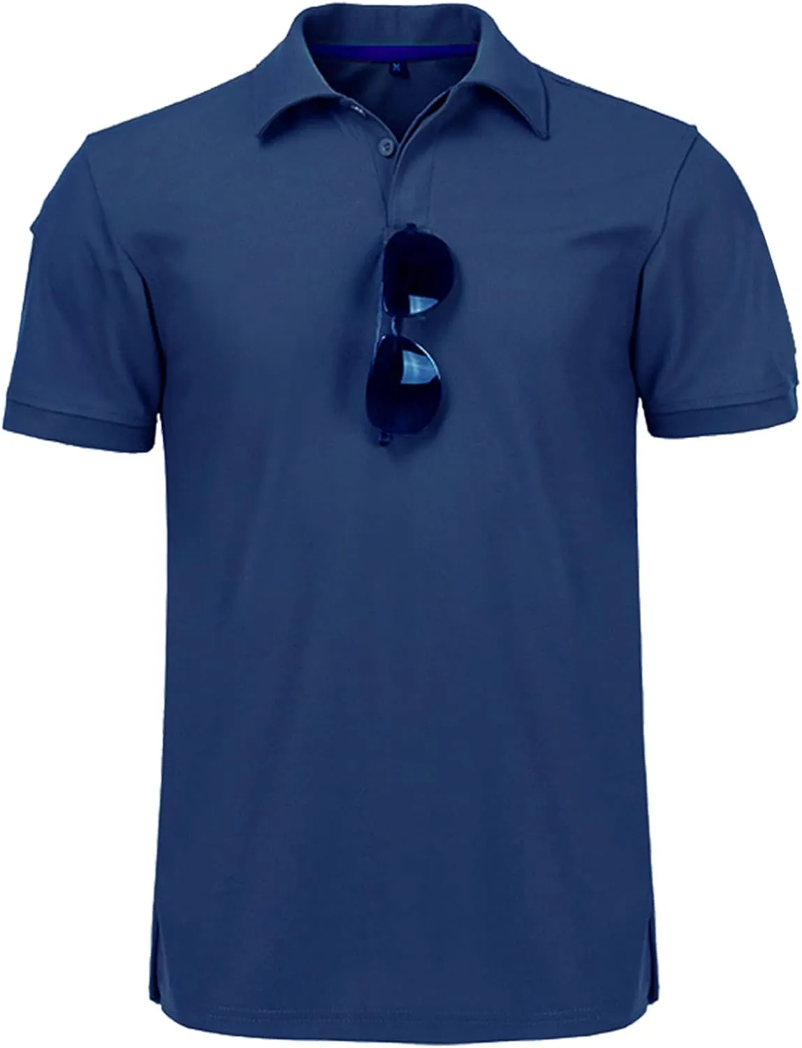 disi Mens Polo Shirts Quick-Dry Cool Short Sleeve Sports Casual Tennis Golf Shirt for Men