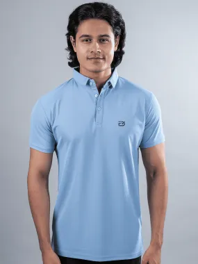 Elite Sky Matty Polo T-shirts | FabDone