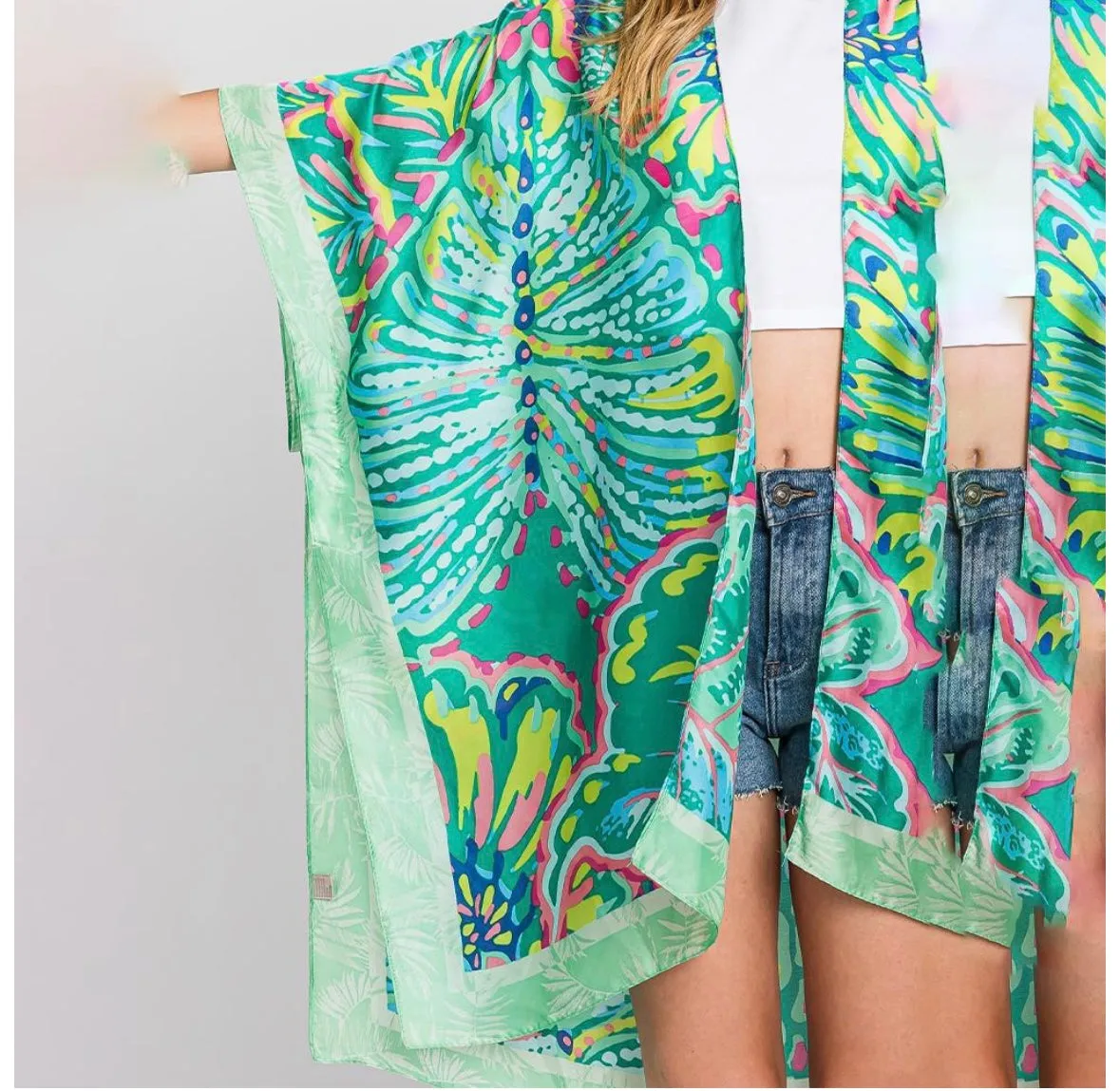 Floral Summer Kimono