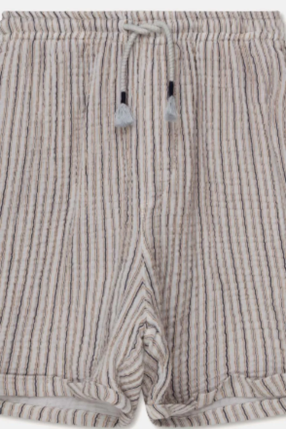 Gauze Stripe Bermuda Shorts