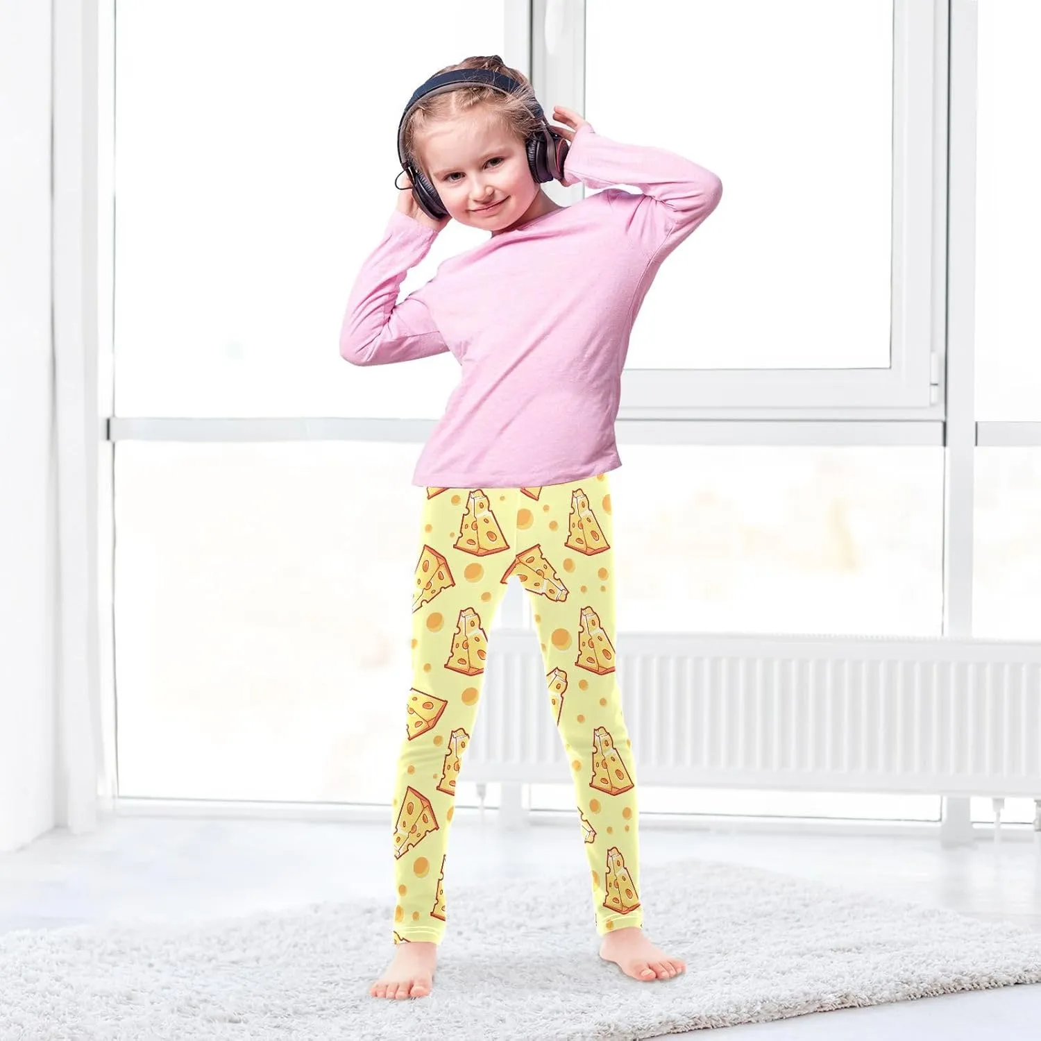 Girls Leggings Soft Toddler Leggings for Girls Kids Pants Size 4T-10T