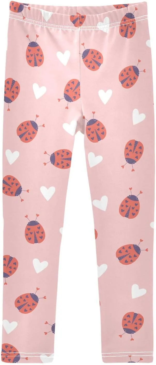 Girls Leggings Soft Toddler Leggings for Girls Kids Pants Size 4T-10T