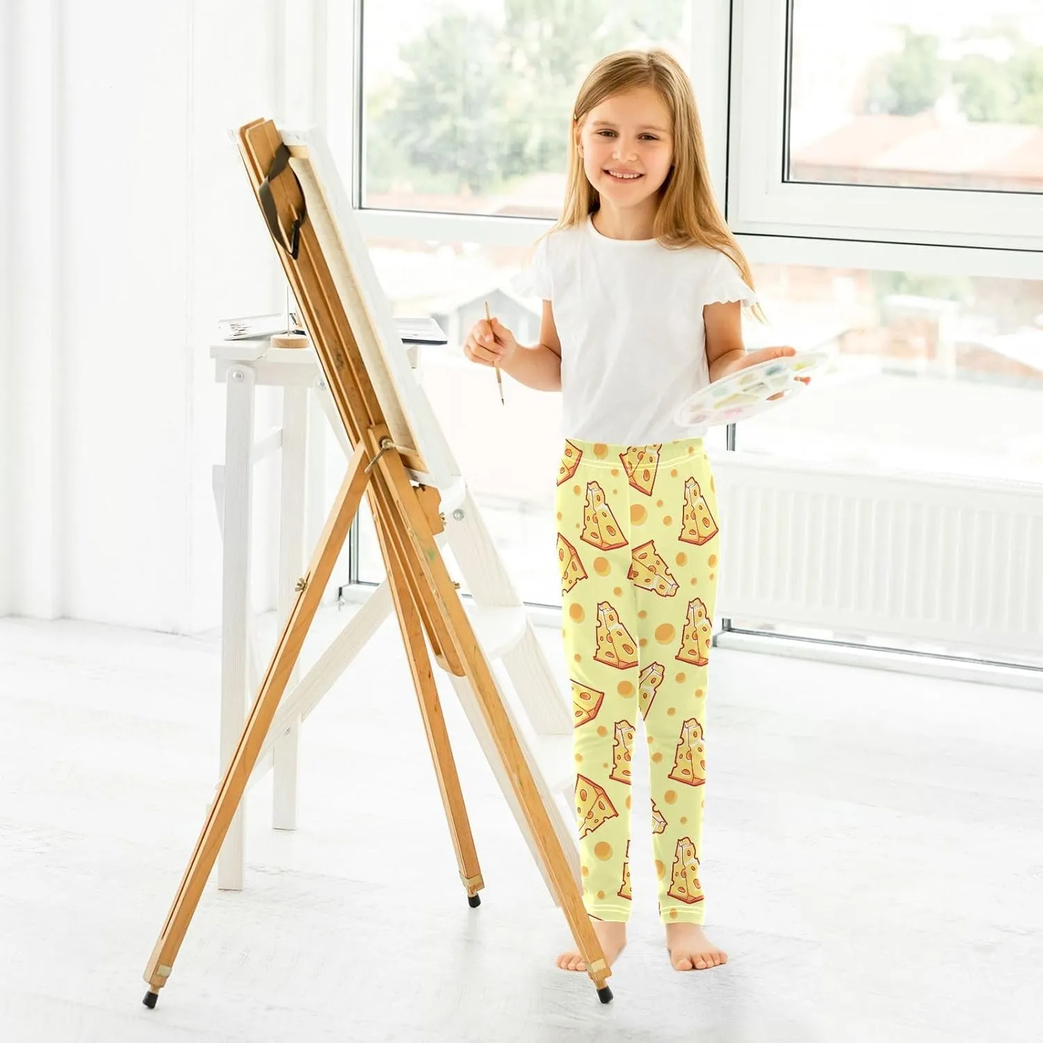 Girls Leggings Soft Toddler Leggings for Girls Kids Pants Size 4T-10T