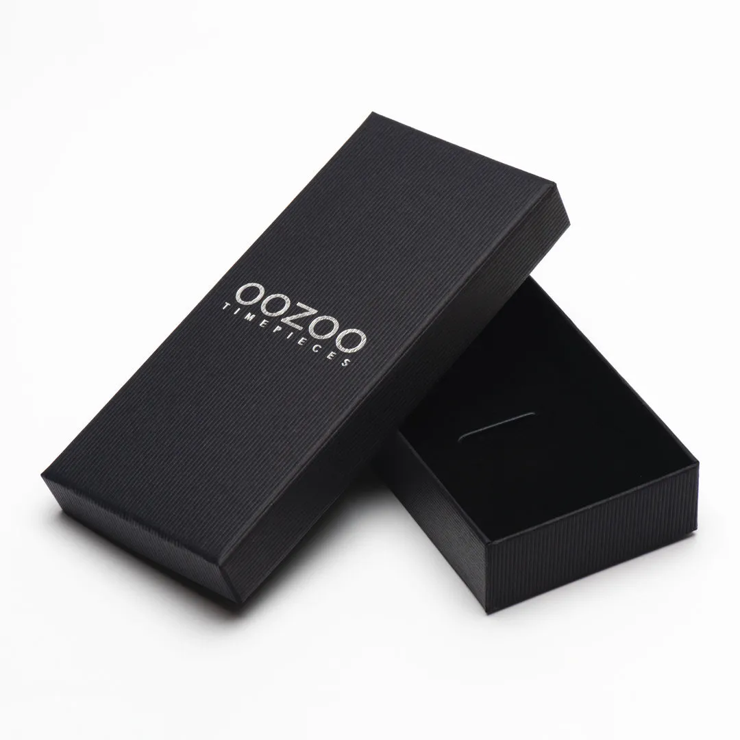 Gold coloured OOZOO watch with gold coloured metal mesh bracelet - C20258