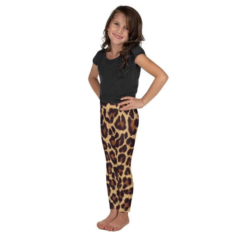 Kids Leopard Print Leggings
