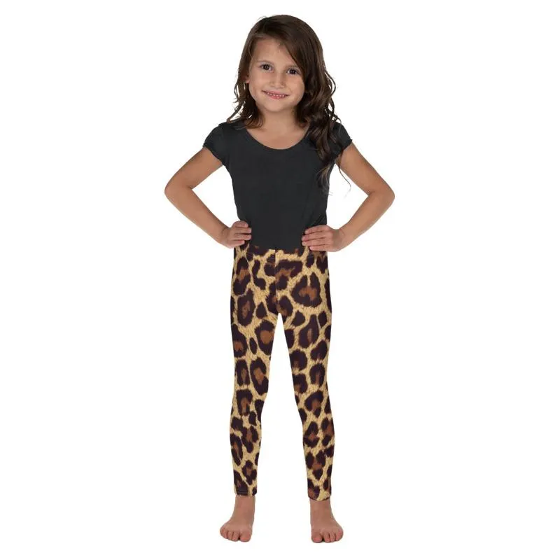 Kids Leopard Print Leggings