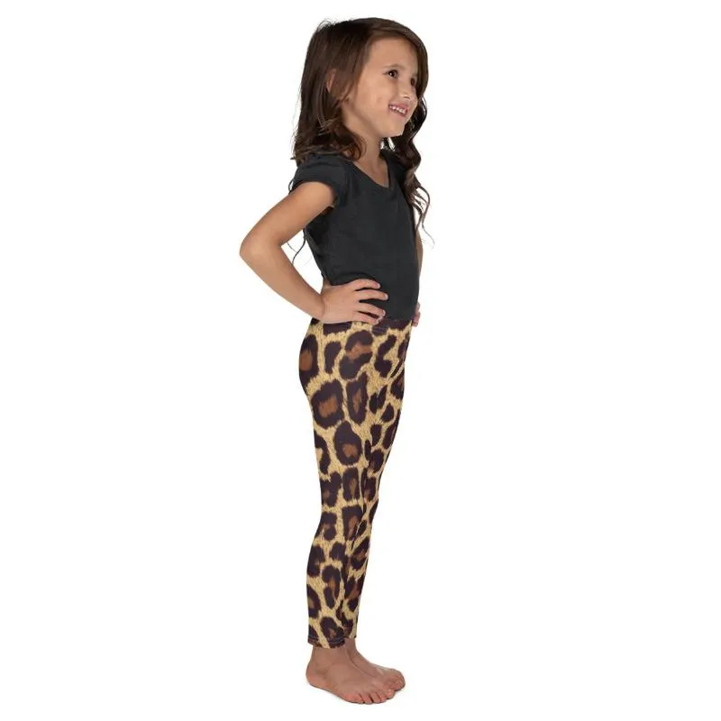 Kids Leopard Print Leggings