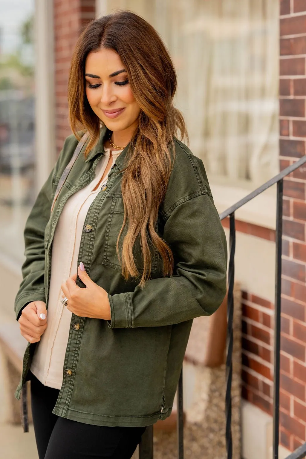 Large Pocket Utility Jacket