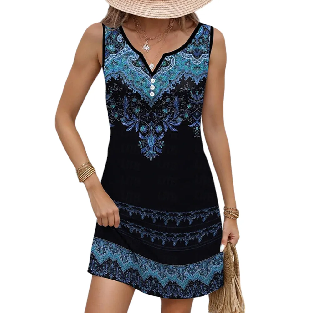 Lila – Women's Bohemian Beach Sundress