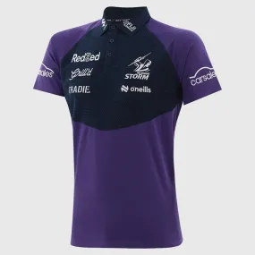Melbourne Storm 2025 Men's Media Polo NRL Rugby League by O'Neills