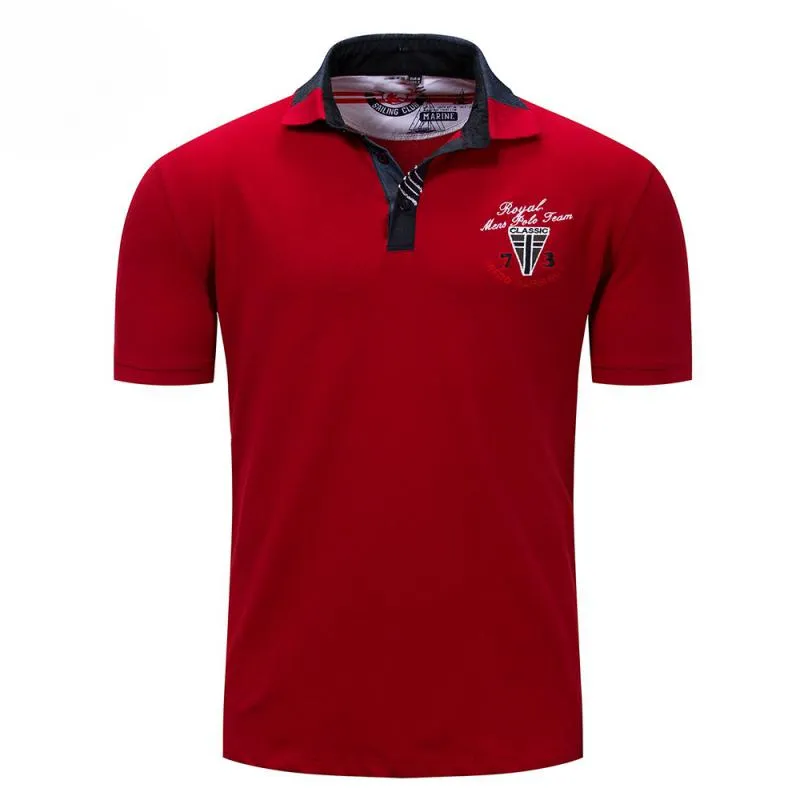Men's Casual Breathable Polo With Embroidery
