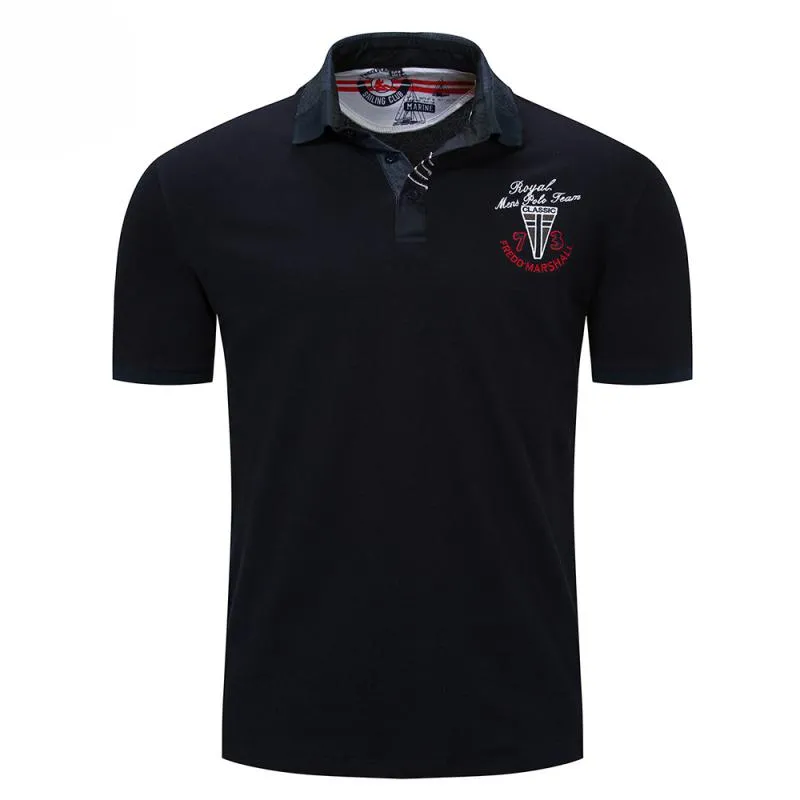 Men's Casual Breathable Polo With Embroidery