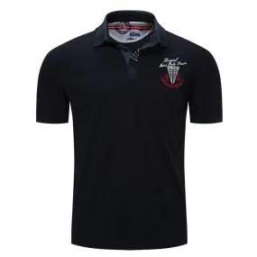 Men's Casual Breathable Polo With Embroidery