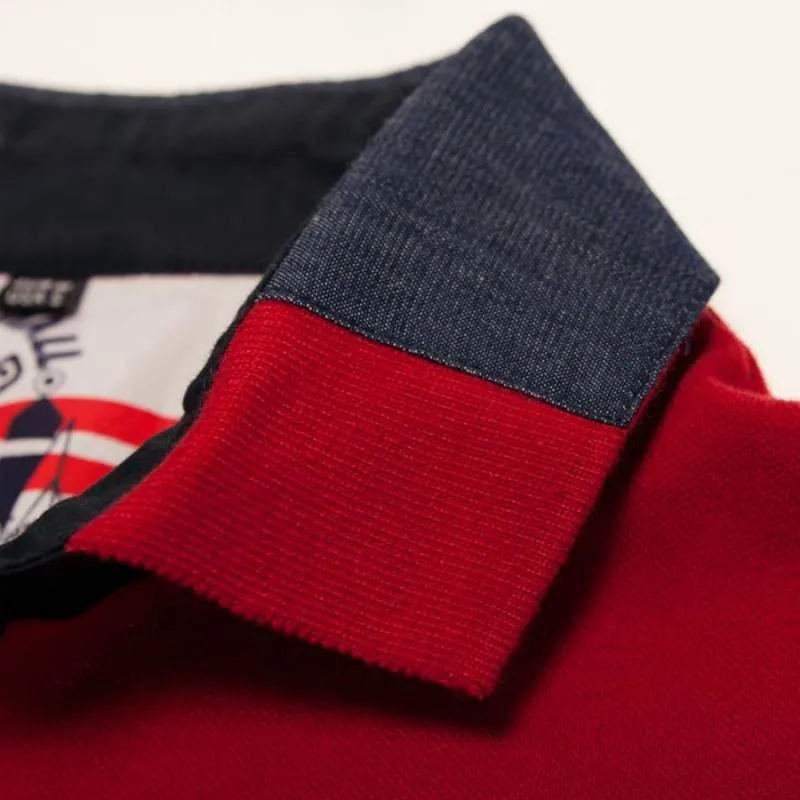 Men's Casual Breathable Polo With Embroidery