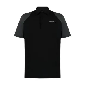 Moderno S-M Black Kid's Golf Polo