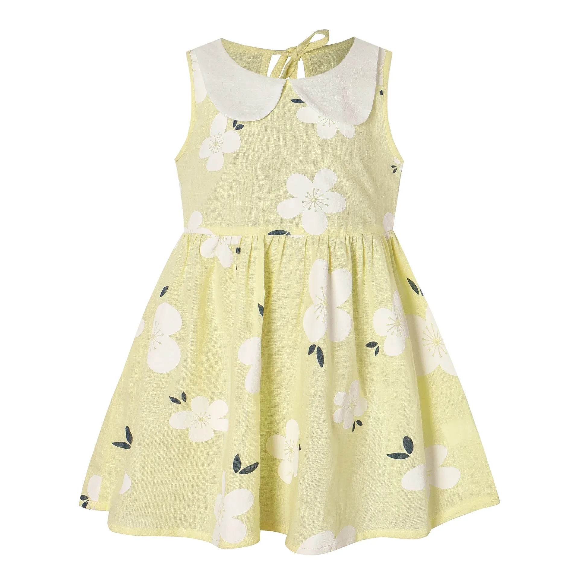 Norel Cotton Linen Princess Sundress