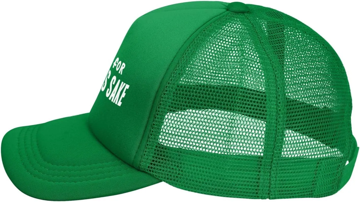 Oh for Fuck'S Sake Hat Adjustable Funny Mesh Baseball Cap Summer Trucker Hat Men Women