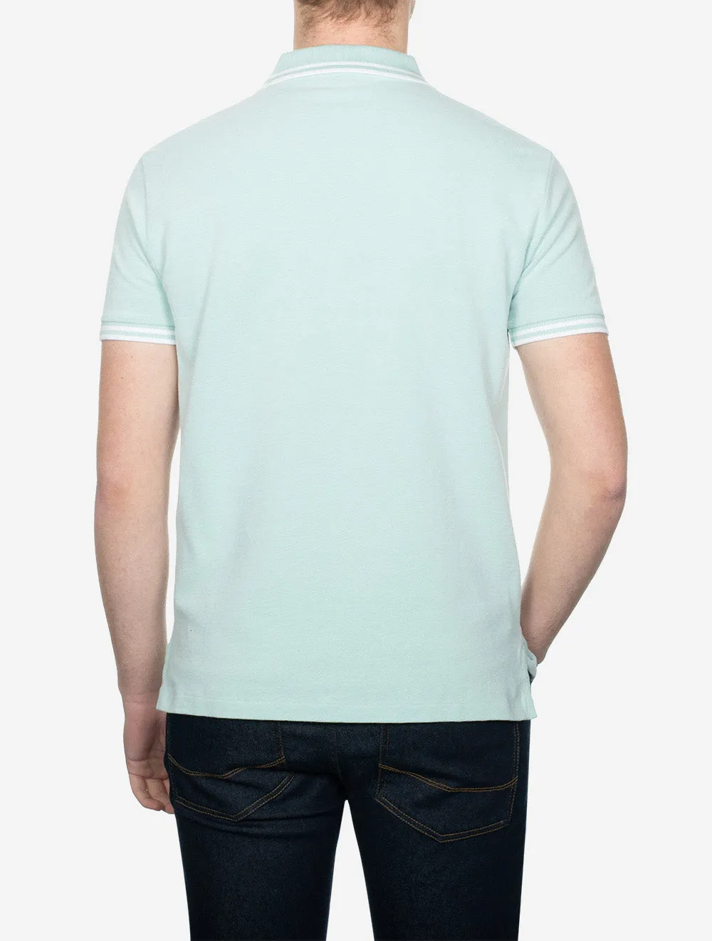 Oxford Pique Polo Pistachio