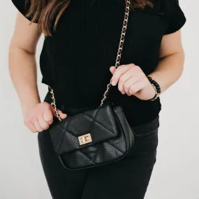 Queenie Crossbody in Black