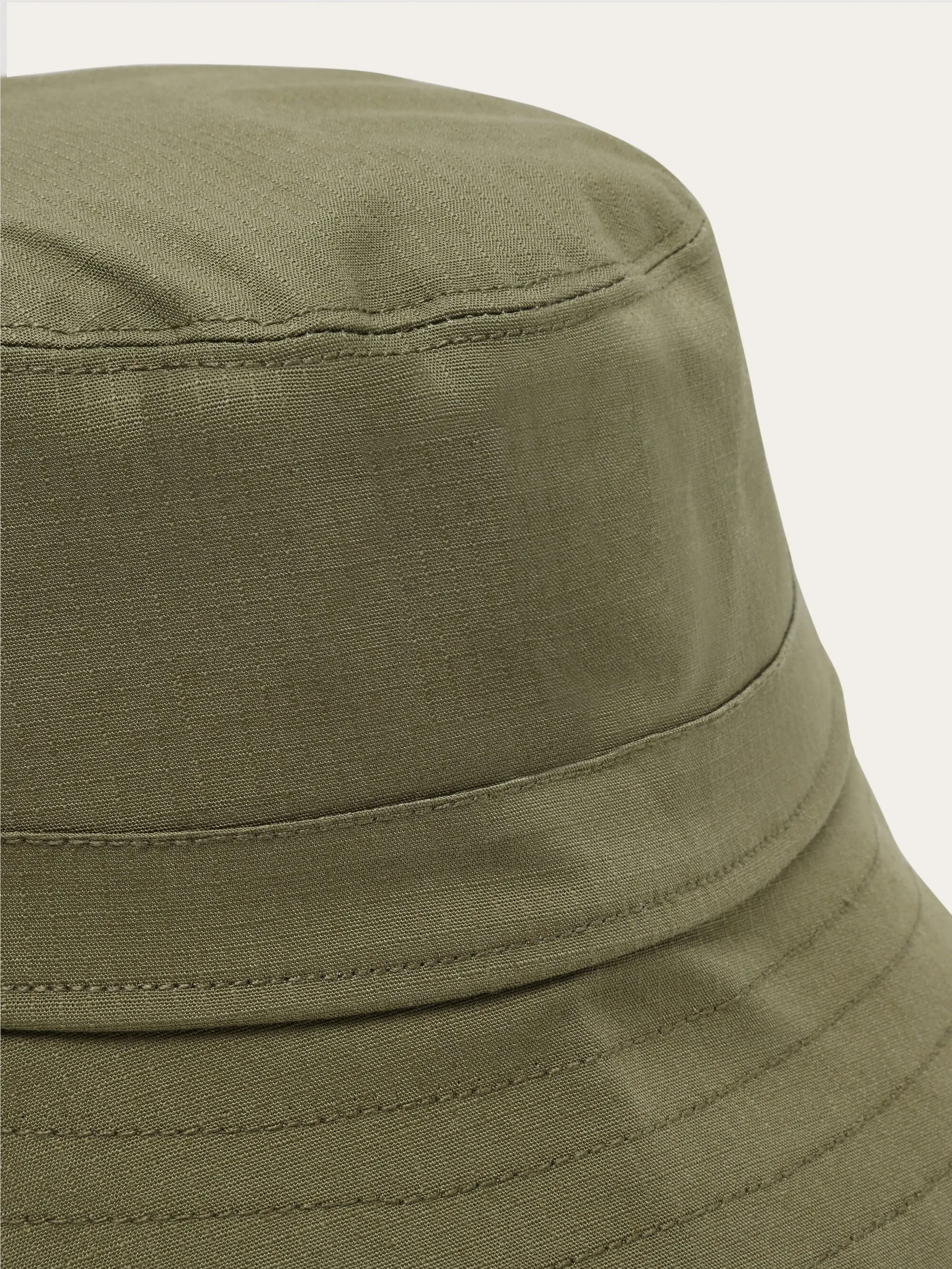 Ripstop bucket hat - GOTS/Vegan - Burned Olive