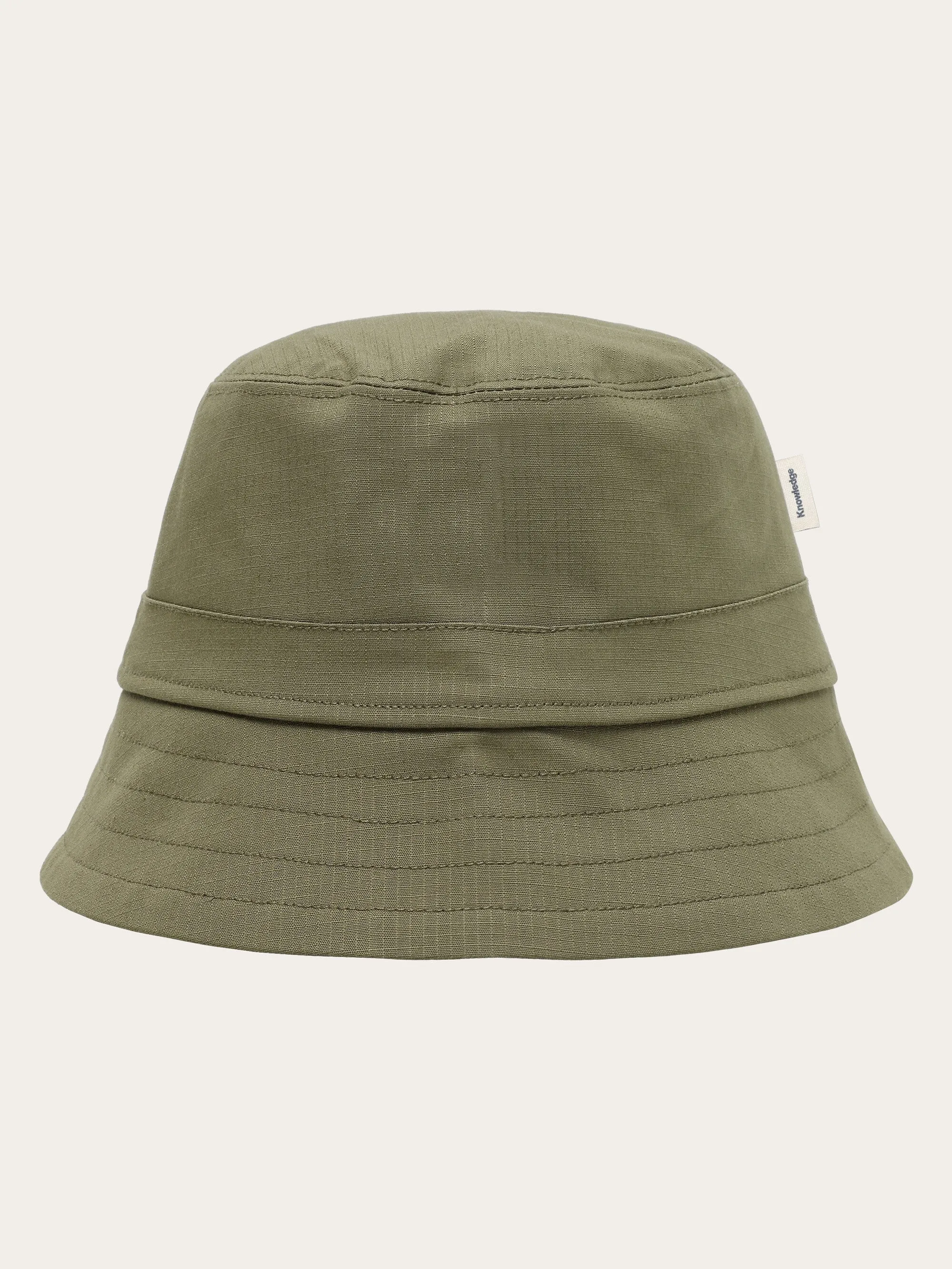 Ripstop bucket hat - GOTS/Vegan - Burned Olive