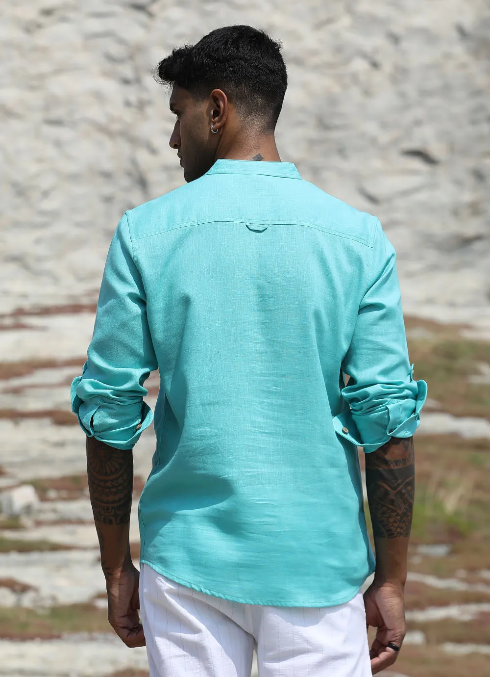 Serene Aqua Kurta