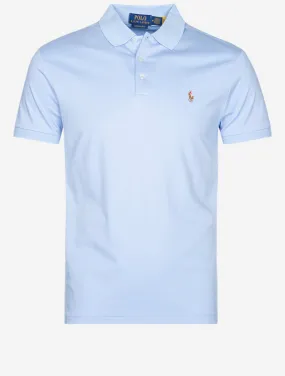 Slim Fit Pima Short Sleeve Polo Blue