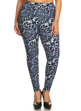 Soft Leggings - Web Print
