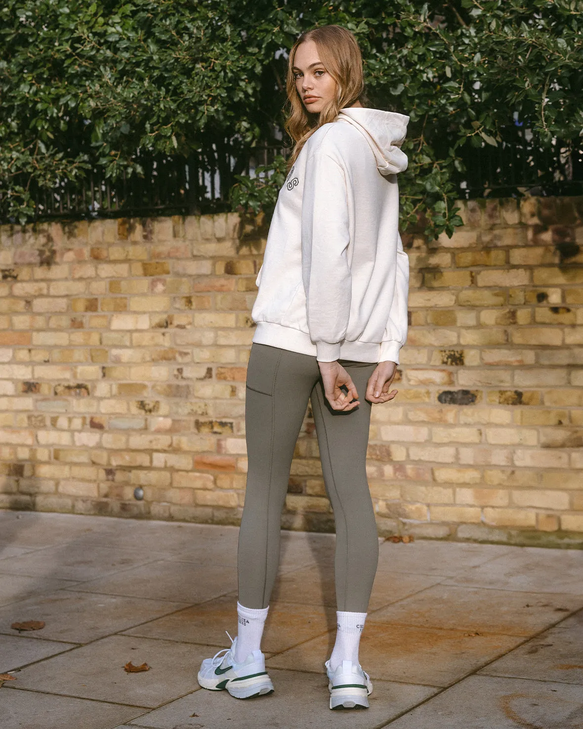 Soft   Stretch High-Rise Leggings - Sage