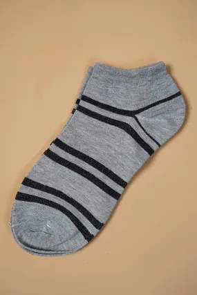 Stylish Cotton Blend Ankle Socks
