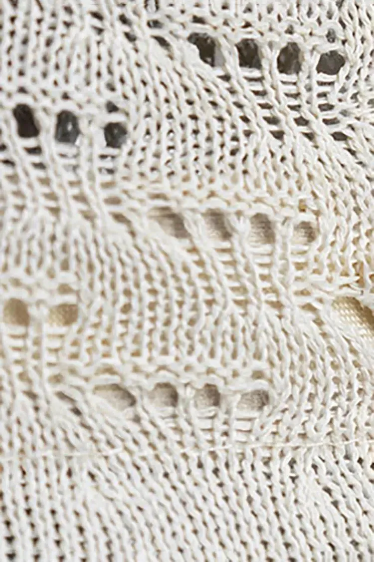 Summer Breathable Crochet Bucket Hat