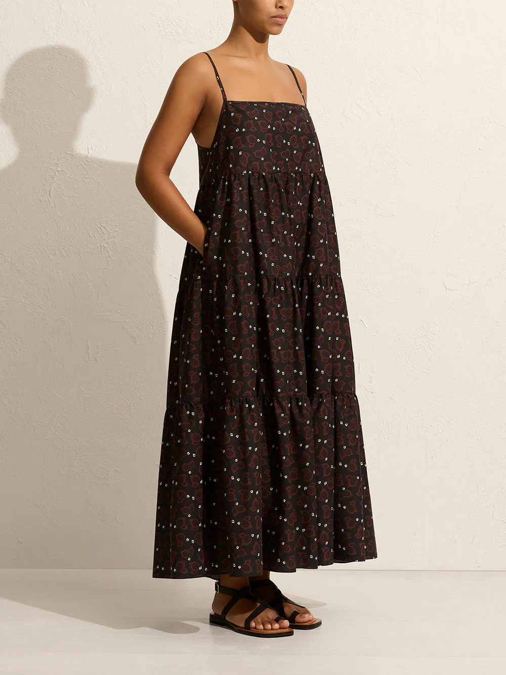 Tiered Midi Sundress