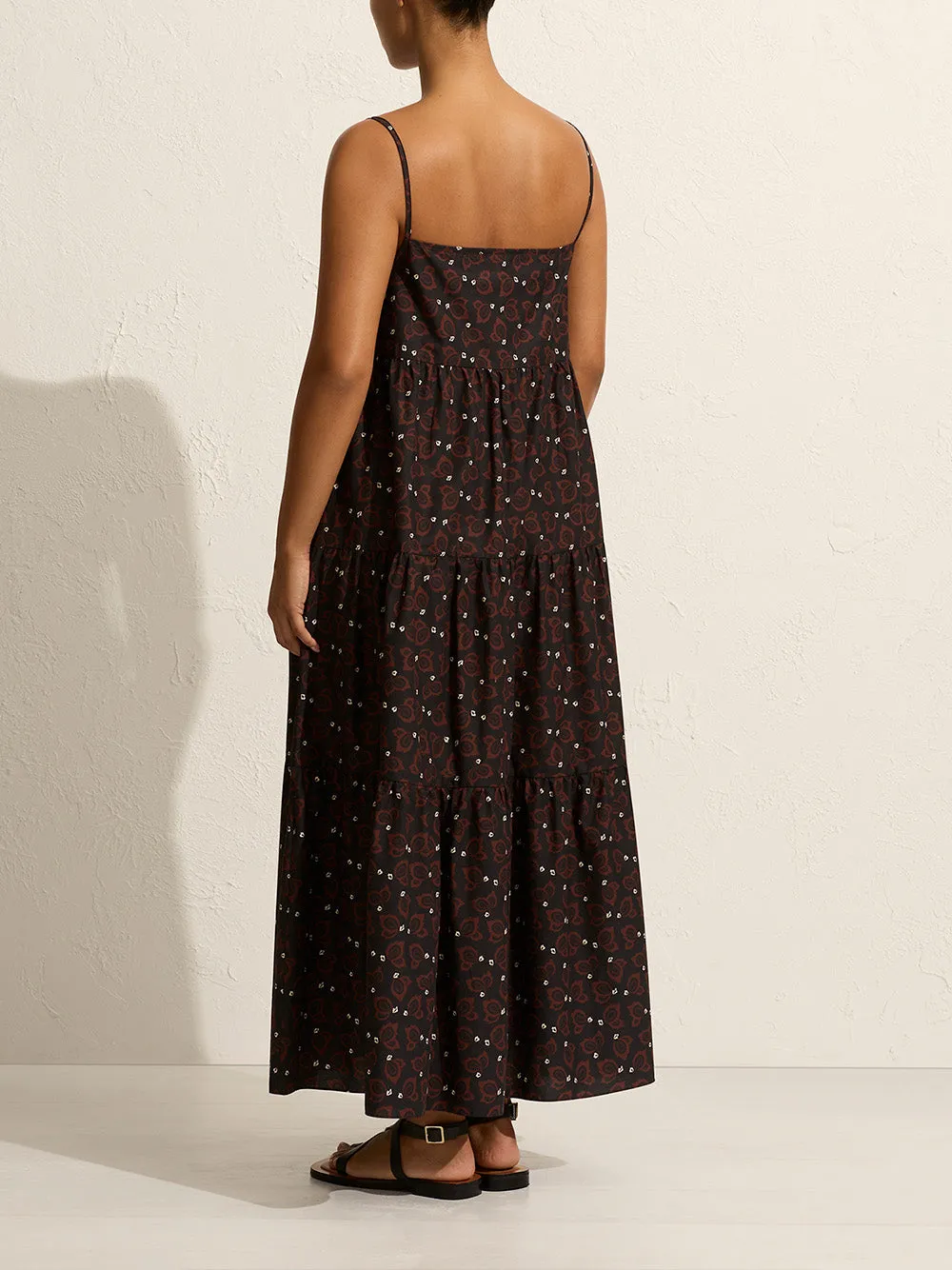 Tiered Midi Sundress