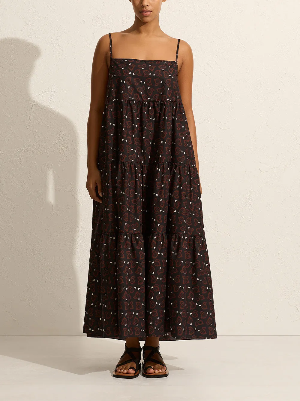 Tiered Midi Sundress