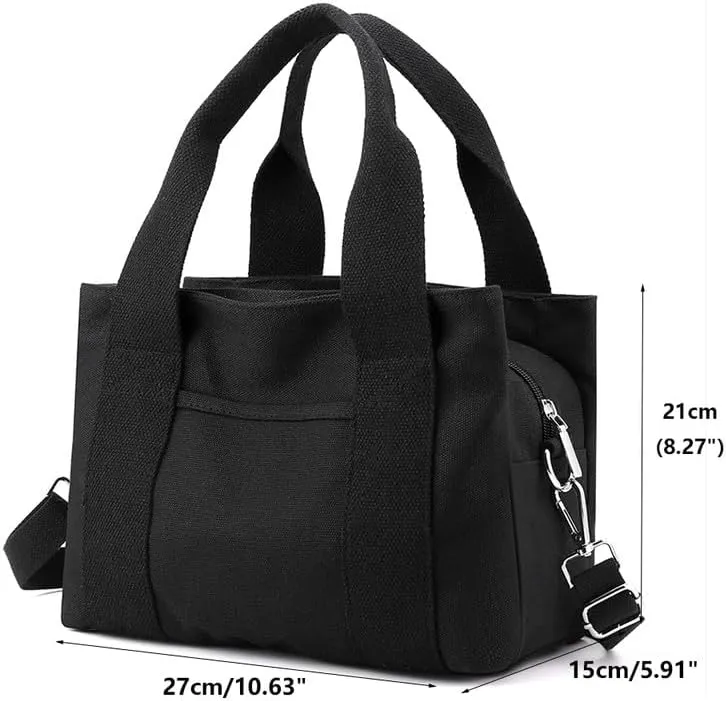 Top Handle Bag Crossbody Bags For Women Trendy Fashion Shoulder Bag Purse For Ladies Vintage Commuter Tote Handbags Black