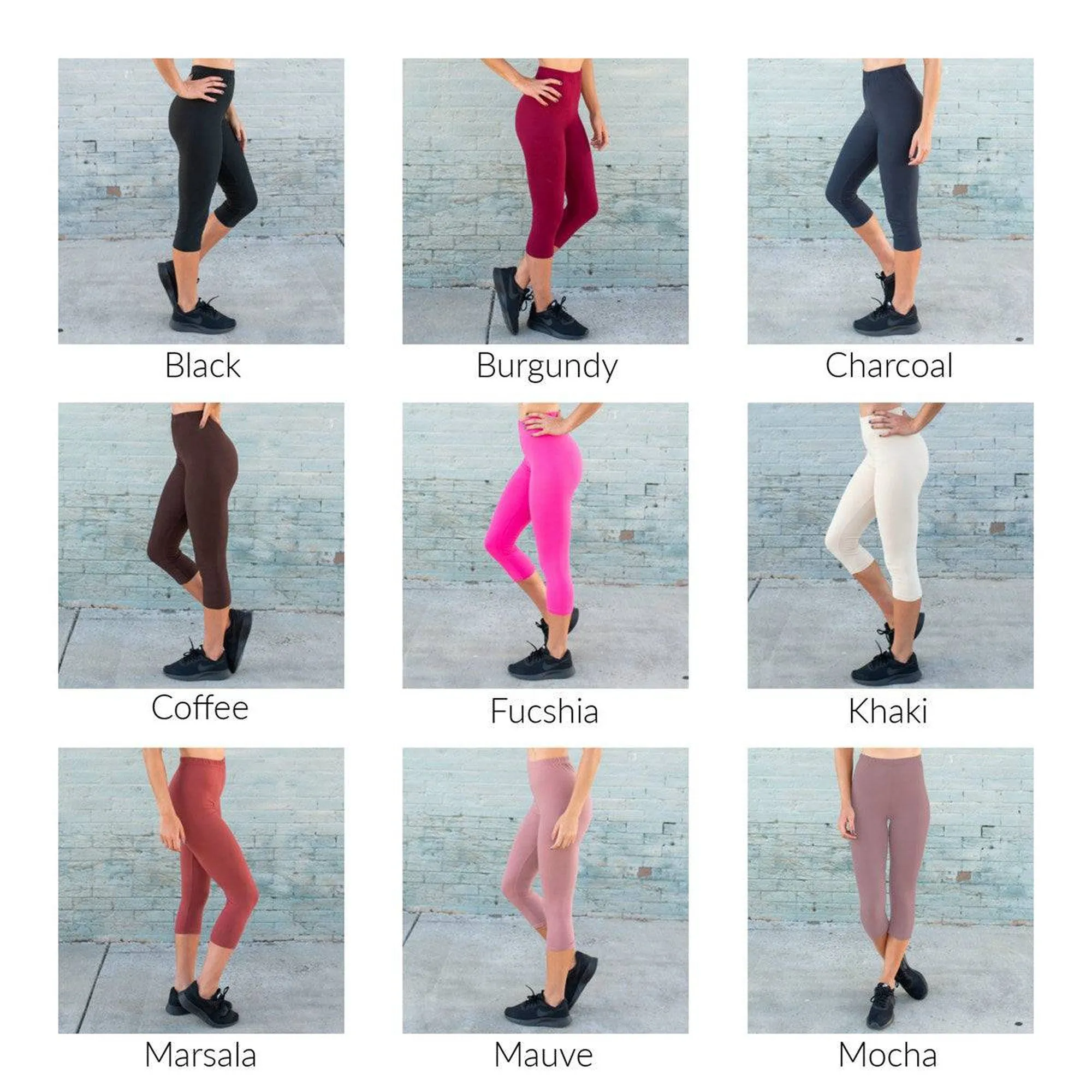 Ultra Soft Capri Leggings
