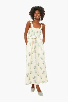 Wildflower Embroidered Alessandra Dress