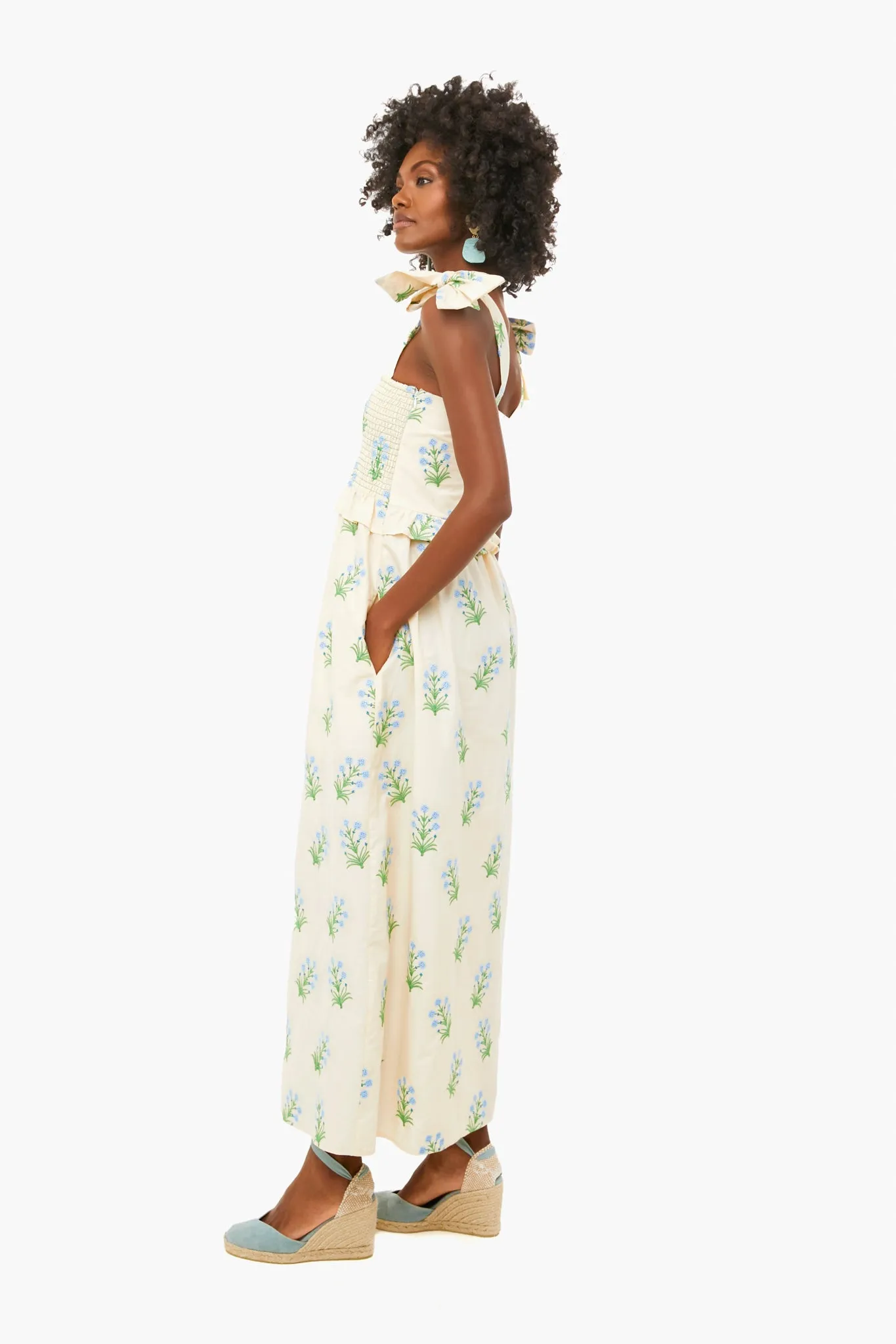 Wildflower Embroidered Alessandra Dress
