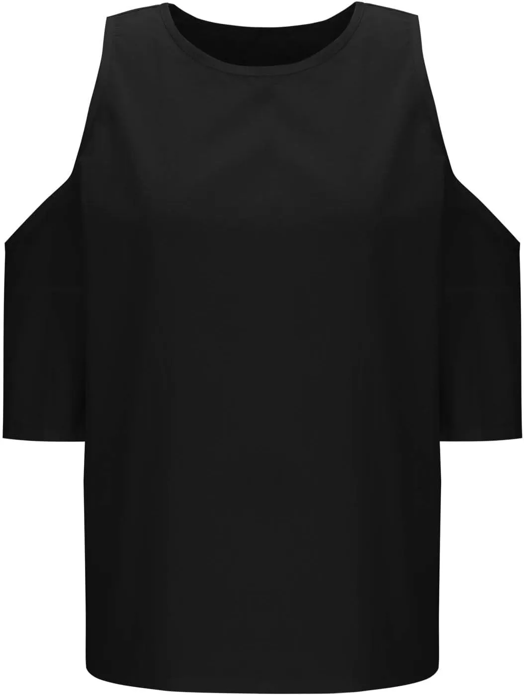 Women's Summer Cotton Linen T-Shirt Off Shoulder Loose Fit Blouse Top Solid Color Short Sleeve Comfy Trendy Blouse