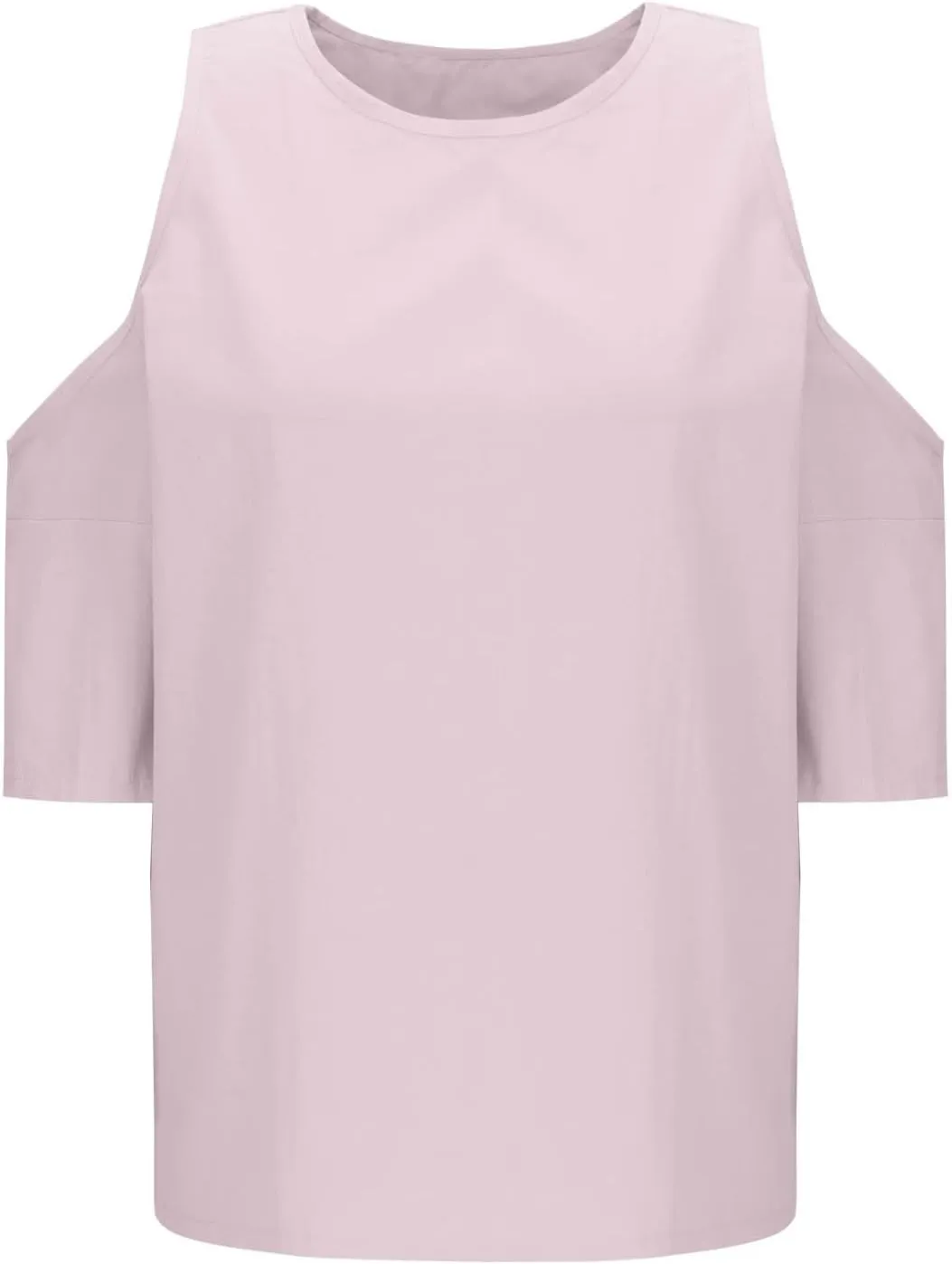 Women's Summer Cotton Linen T-Shirt Off Shoulder Loose Fit Blouse Top Solid Color Short Sleeve Comfy Trendy Blouse